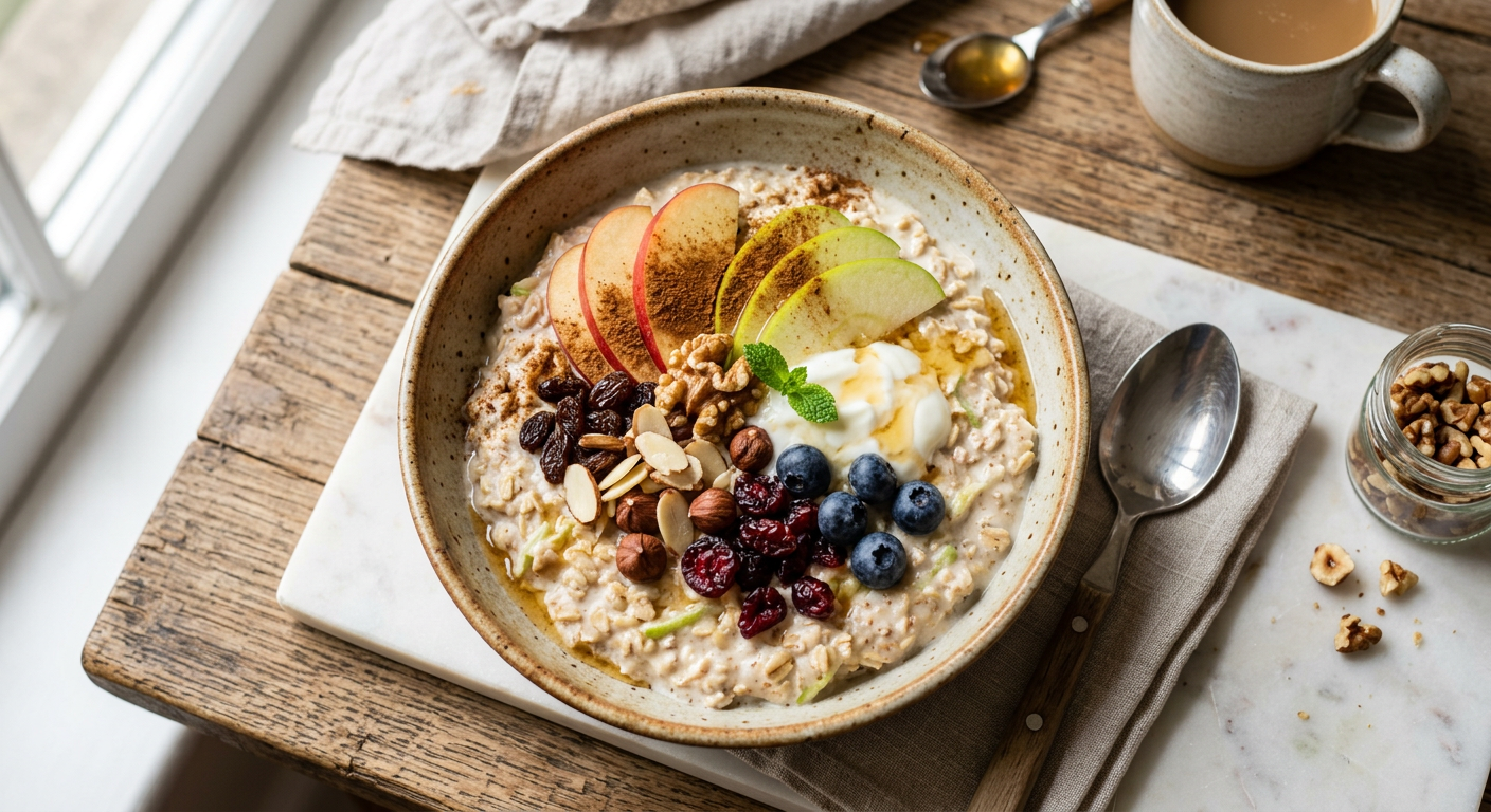 Apple Cinnamon Bircher