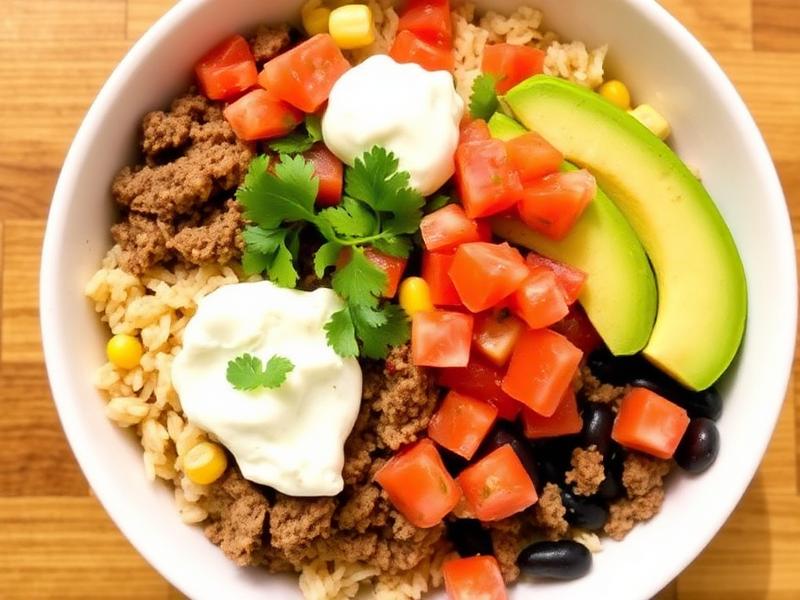 Beef Burrito Bowl