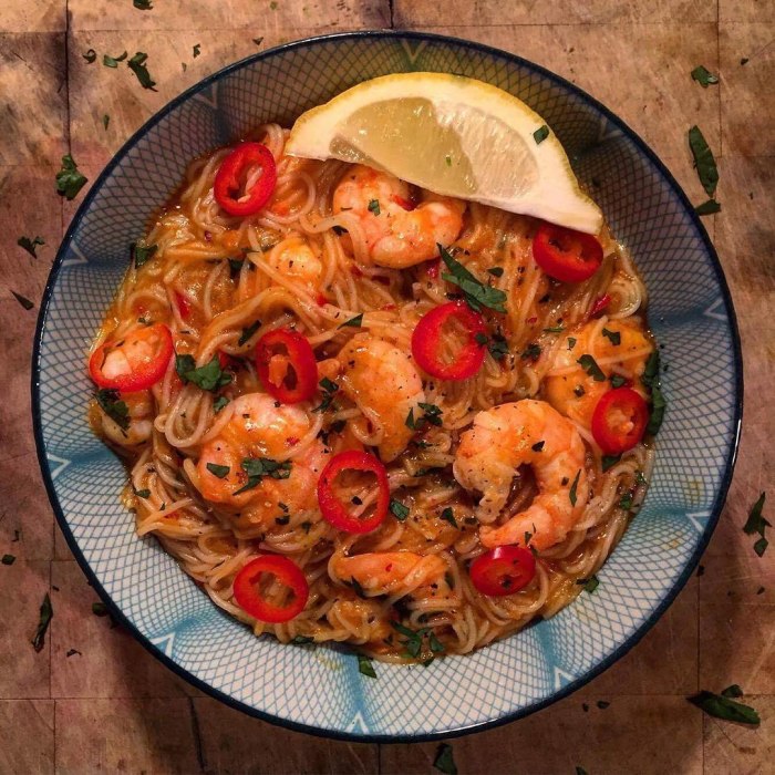 Prawn Noodle Stir Fry