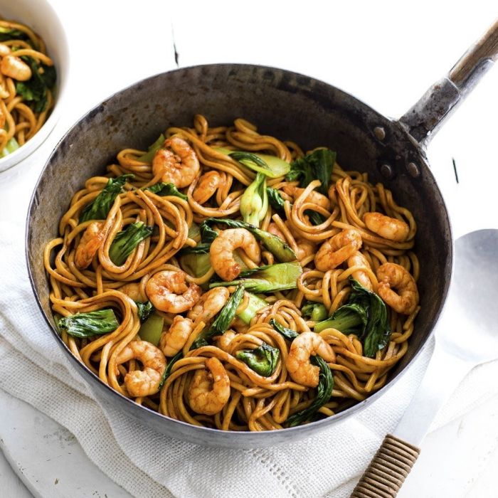 Prawn Stir Fry with Rice