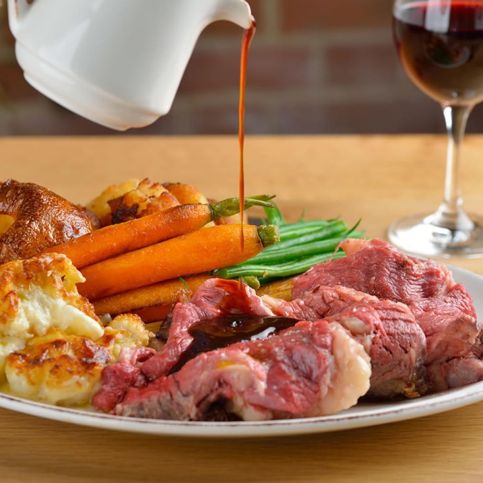 Roast Beef and Horseradish Sandwich