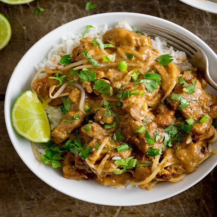 Tofu Thai Peanut Curry